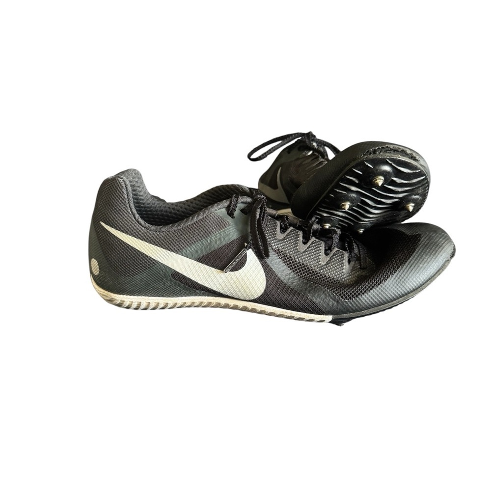 Nike Black and Green Rival Multi Athletic Cleats Men’s 9.5